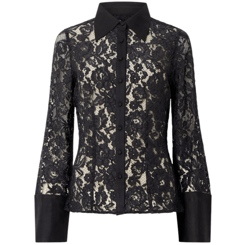 French Connection Asura Lace Shirt